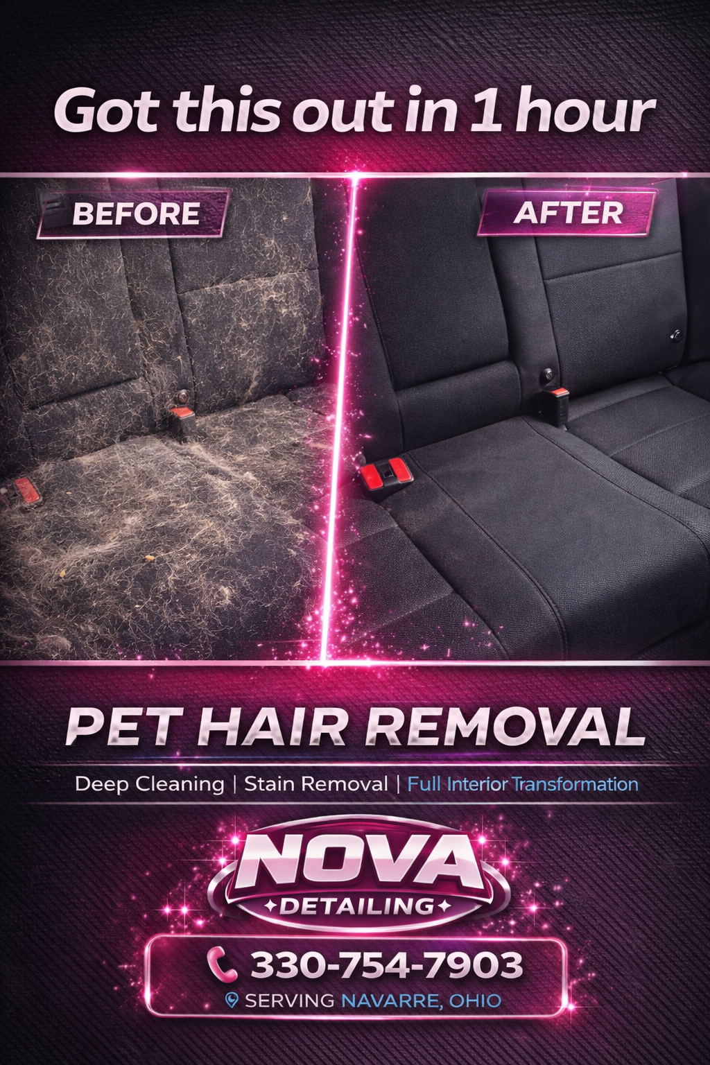 Pet Hair Removal
